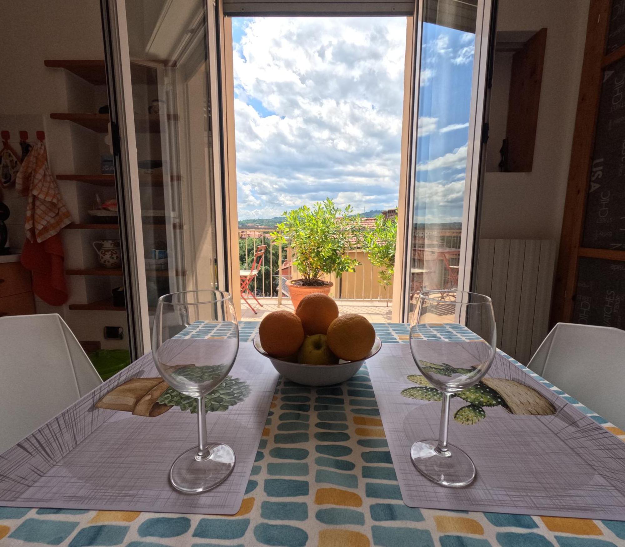 Bellavista Panoramic Terrace Appartamento Con Terrazza Zona Sant Orsola Bologna Bagian luar foto