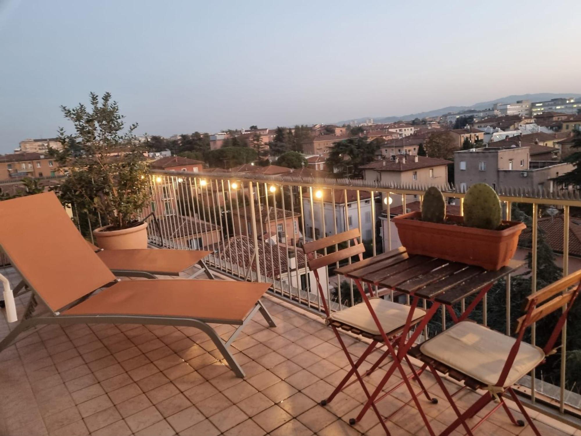 Bellavista Panoramic Terrace Appartamento Con Terrazza Zona Sant Orsola Bologna Bagian luar foto